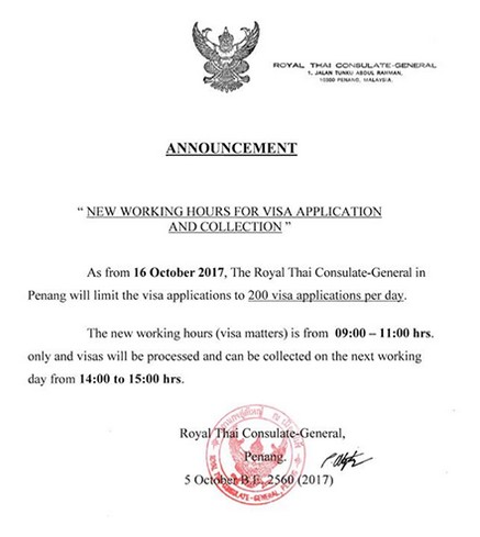 consulat de thailande a penang