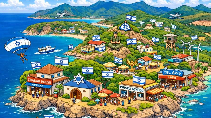 Koh Phangan: Nearly 30% of Foreign Residents are Israelis, Locals Fear Island Colonisation