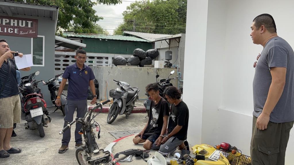 Koh Samui: Thieves stole tourists' scooters to resell as spare parts