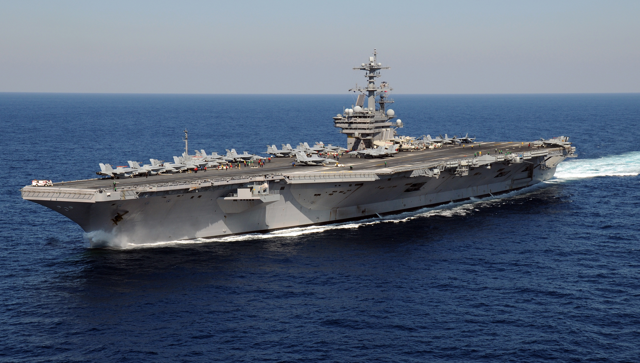 US Navy ship arriving in Phuket