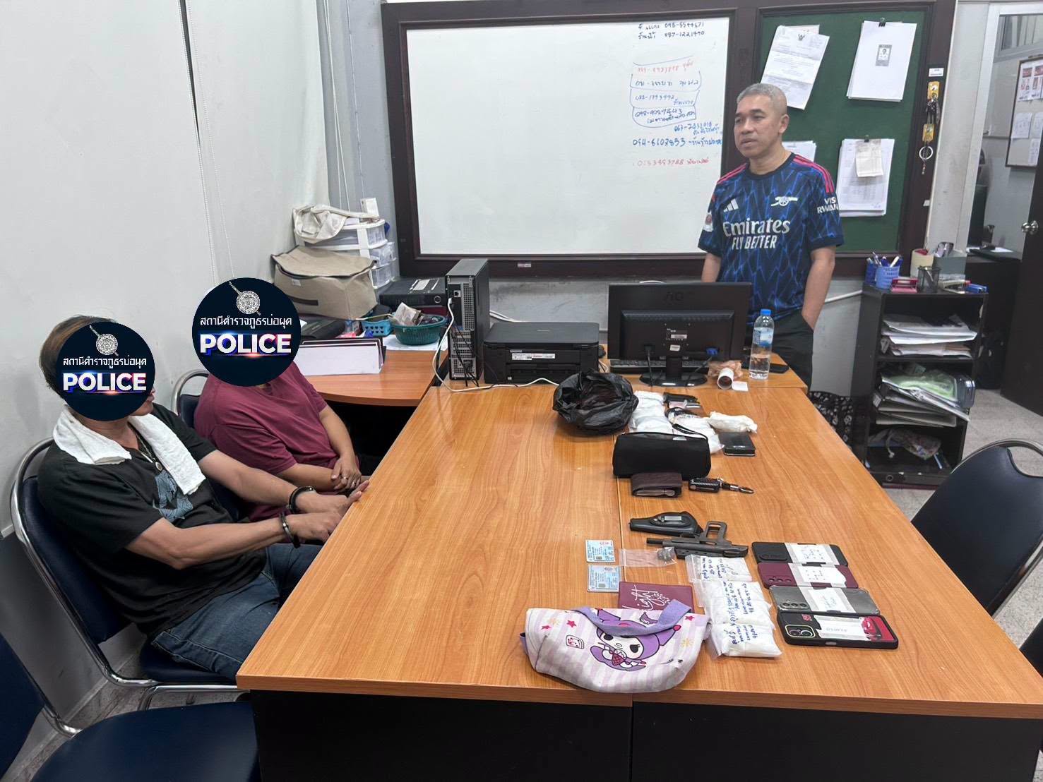 Koh Samui: Police Seize 1.2 kg of Methamphetamine in Bophut Raid