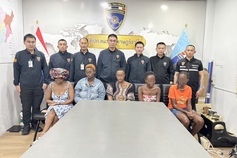 Koh Samui: Five Ugandan Women Detained for Soliciting and Illegal Stay