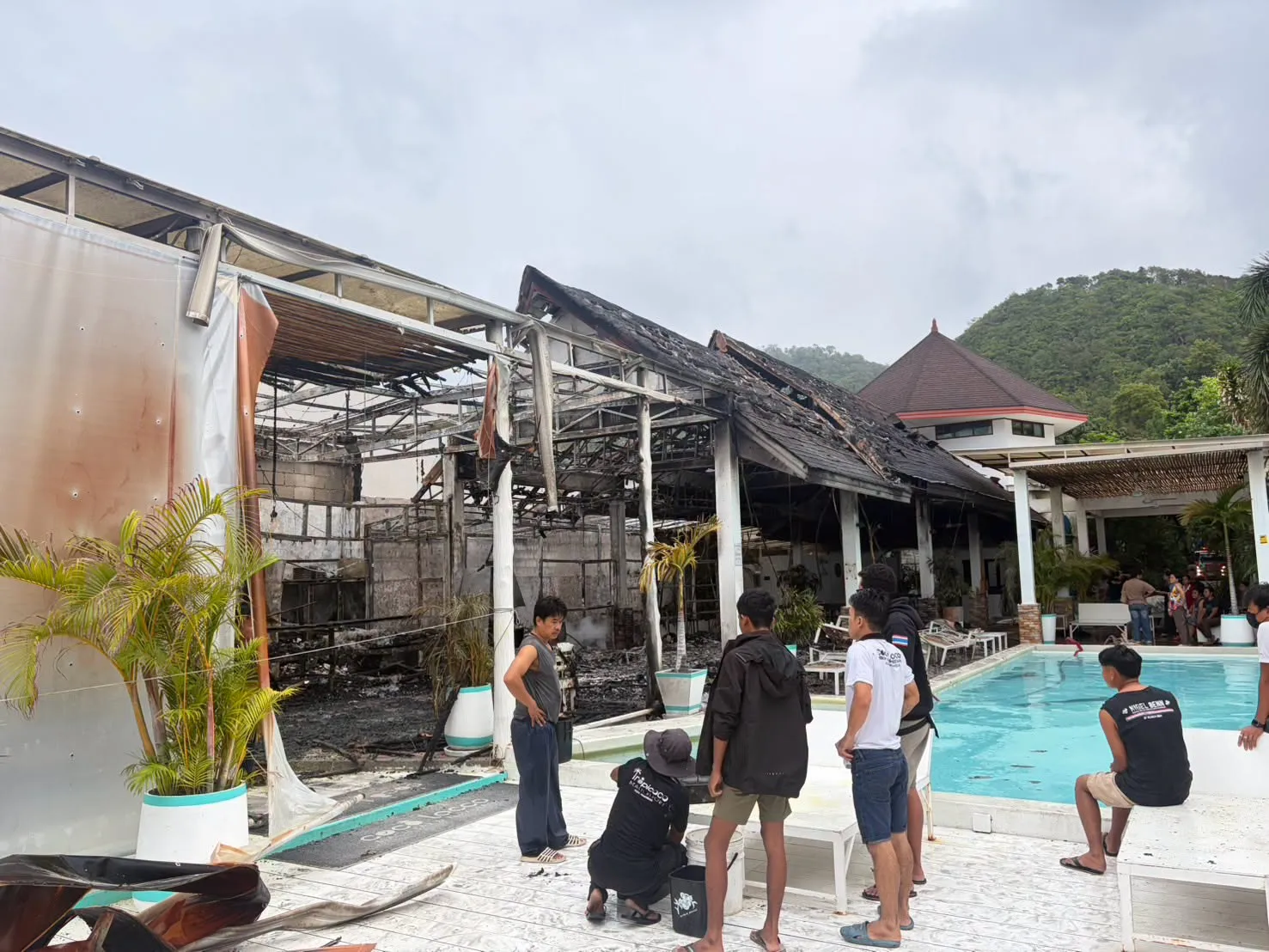 Koh Phangan: Popular Italian restaurant "Coco Loco" gutted by fire at Haad Yao